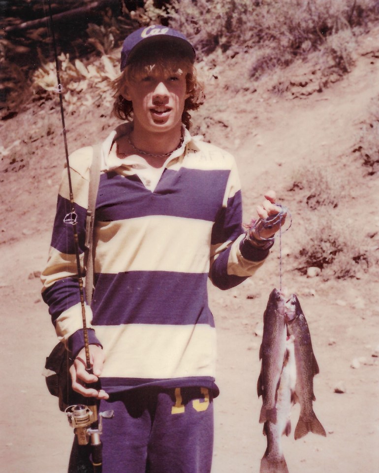 Fishing at the lake